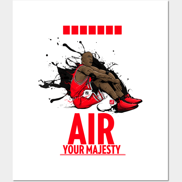 Your Majesty, Air. Wall Art by akyanyme